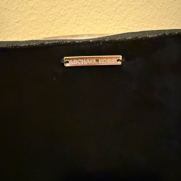 🖤 Michael Kors Black Crushed Velvet Slip Dress - Tagged Large (Fits S/M) 🖤 - Picture 9 of 10